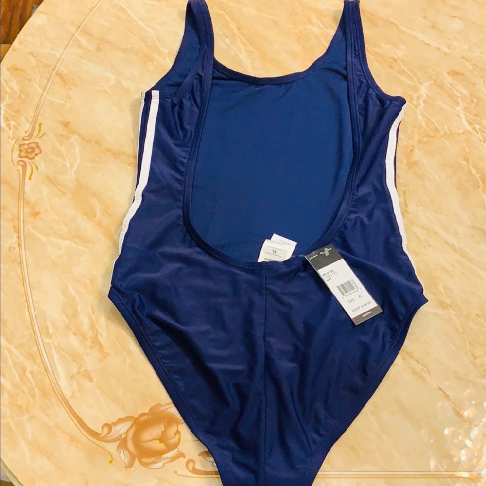 Adidas One-Piece Logo Swimsuit Size Medium & XL - Picture 3 of 5